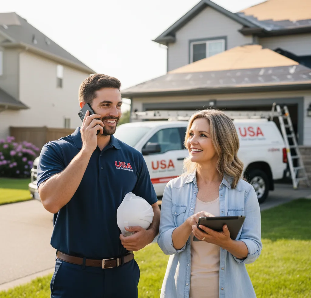 USA Roof Repair Experts customer support in Mayslick
